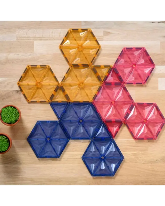 Coblo Coblo Pastel Hexagon 6-delig Coblo Coblo Pastel Hexagon 6-delig