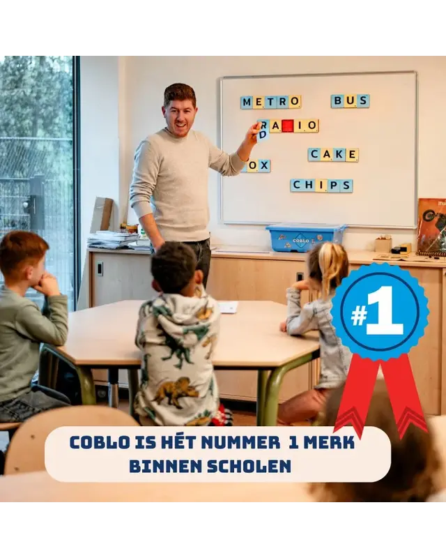 Coblo Coblo Classic Knikkerbaanballen 6-stuks Coblo Coblo Classic Knikkerbaanballen 6-stuks