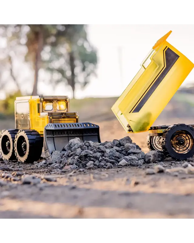 Learn and Grow Toys Learn and Grow Mega Mover Pack Bulldozer 23-delig Learn and Grow Toys Learn and Grow Mega Mover Pack Bulldozer 23-delig