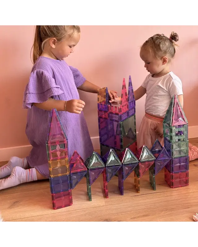 MNTL MNTL Magnetic Tiles Magnetische Tegels Pastel - 120 stuks MNTL MNTL Magnetic Tiles Magnetische Tegels Pastel - 120 stuks