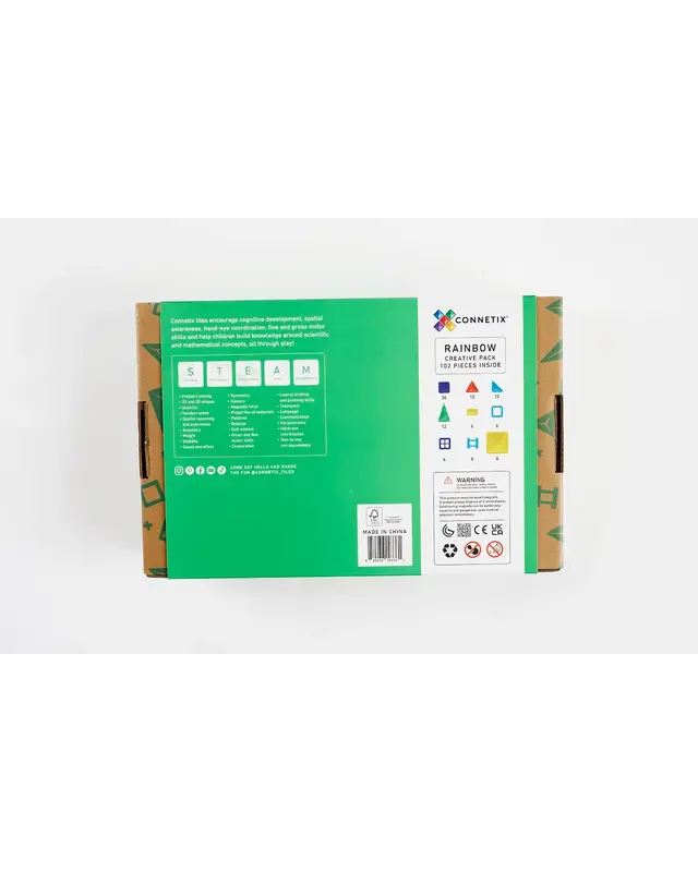 CONNETIX  CONNETIX Creative Pakket - 102 delig CONNETIX  CONNETIX Creative Pakket - 102 delig