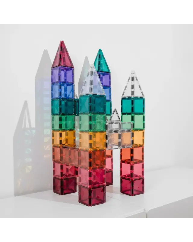 CONNETIX CONNETIX Pastel Vierkant Pakket - 40 delig CONNETIX CONNETIX Pastel Vierkant Pakket - 40 delig