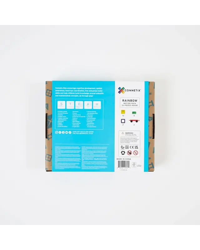 CONNETIX  CONNETIX Motion Pakket - 24 delig CONNETIX  CONNETIX Motion Pakket - 24 delig