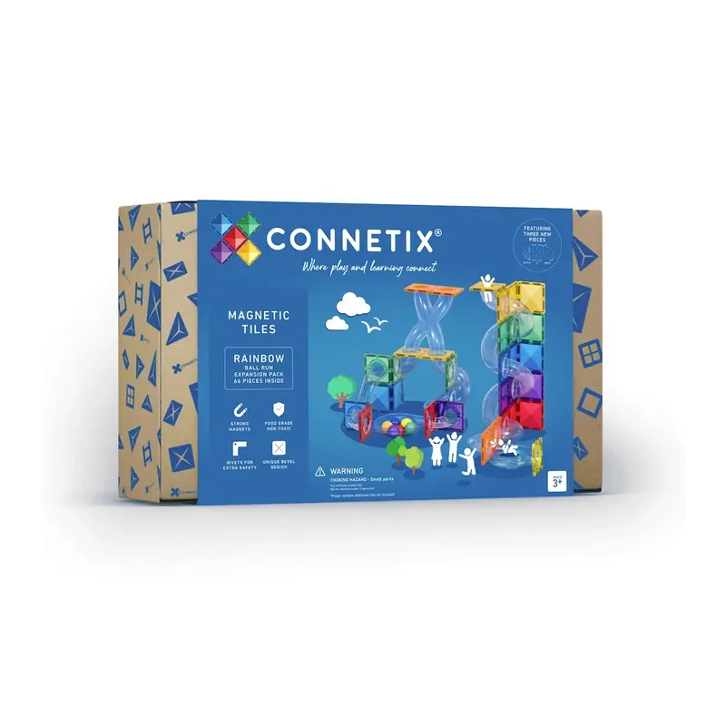 CONNETIX CONNETIX Knikkerbaan Uitbreiding Pakket - 66 delig