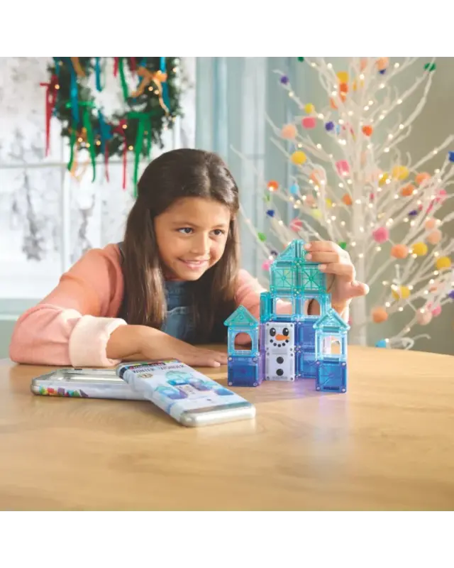 Magna Tiles MAGNA-TILES Winter Wonder 26-delig Travel Set Magna Tiles MAGNA-TILES Winter Wonder 26-delig Travel Set