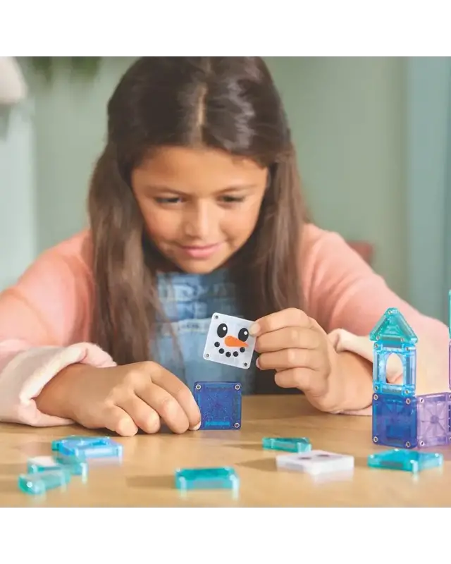 Magna Tiles MAGNA-TILES Winter Wonder 26-delig Travel Set Magna Tiles MAGNA-TILES Winter Wonder 26-delig Travel Set
