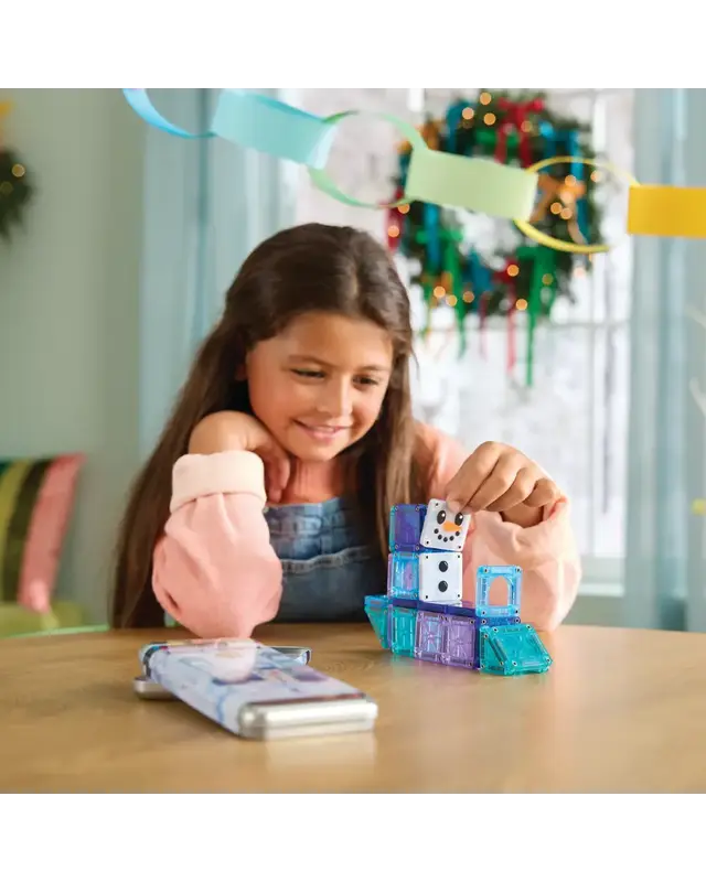 Magna Tiles MAGNA-TILES Winter Wonder 26-delig Travel Set Magna Tiles MAGNA-TILES Winter Wonder 26-delig Travel Set