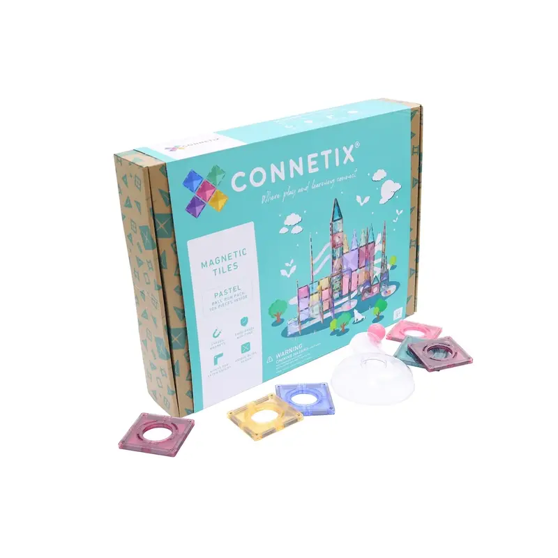 CONNETIX CONNETIX Knikkerbaan Pastel - 106 delig