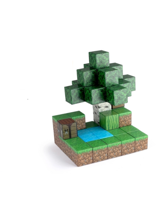 Magneetspeelgoed.nl Magnetische bouwstenen Mini Bos 48 stuks