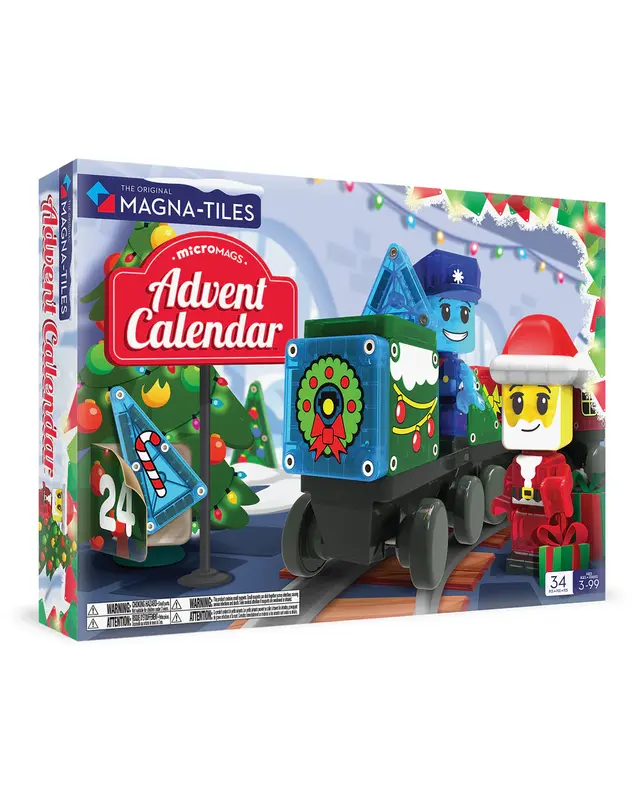 Magna Tiles Magna Tiles MicroMags Advent Calendar 34 delig