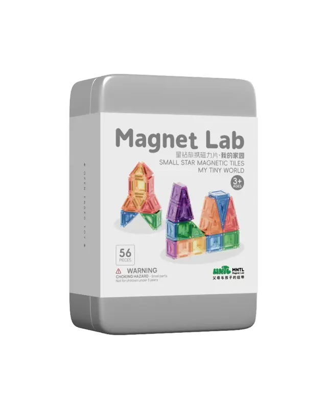 MNTL MNTL Classic Micro Ster Magnetische Tegels 56-delig MNTL MNTL Classic Micro Ster Magnetische Tegels 56-delig