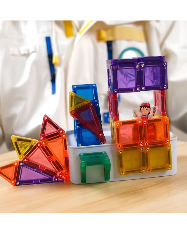 MNTL MNTL Classic Micro Ster Magnetische Tegels 56-delig MNTL MNTL Classic Micro Ster Magnetische Tegels 56-delig