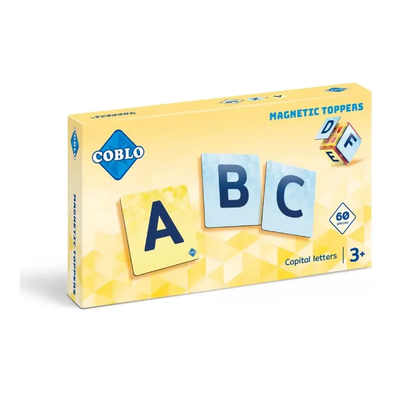 Coblo Coblo Magneet letters - 60 delig - Capital