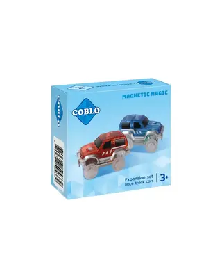 Coblo Magnetische Racebaan Auto 2-delig