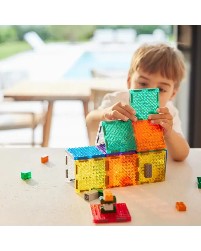 Cleverclixx Cleverclixx brick tiles pack intense - 16 delig