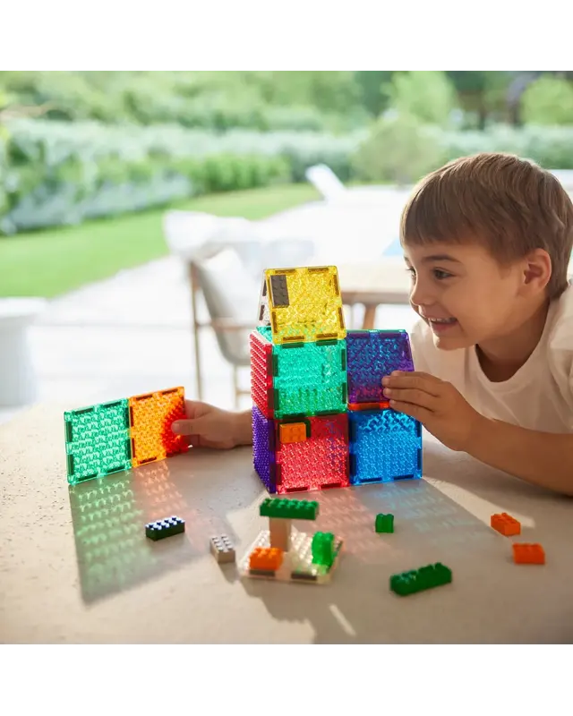 Cleverclixx Cleverclixx brick tiles pack intense - 16 delig