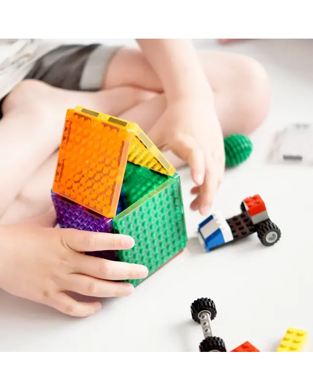 Cleverclixx Cleverclixx brick tiles pack intense - 16 delig