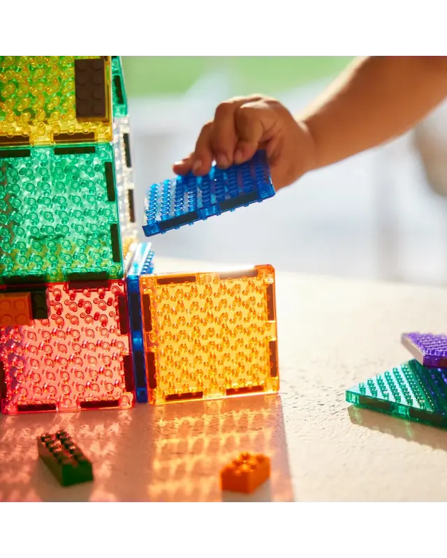 Cleverclixx Cleverclixx brick tiles pack intense - 16 delig