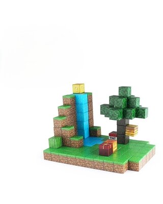 Magneetspeelgoed.nl Magnetische bouwstenen Suburban 128 stuks