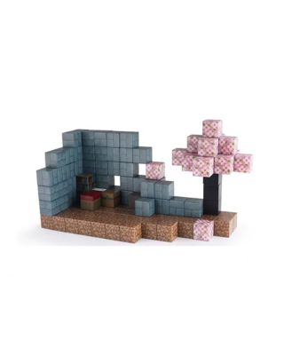 Magneetspeelgoed.nl Magnetische speelgoed bouwstenen Kersenbloesemhuis 130 Stuks