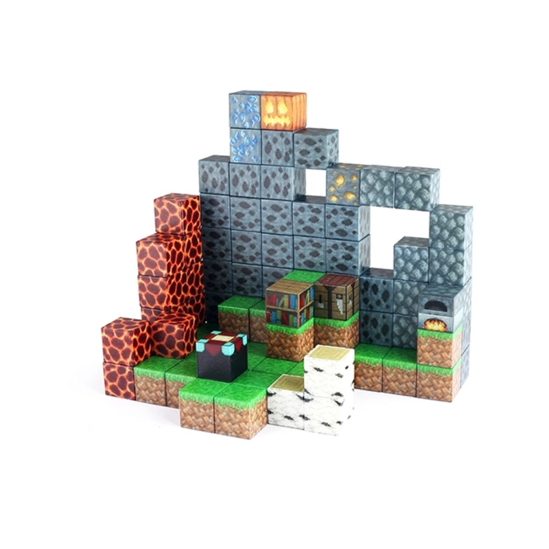 Magneetspeelgoed.nl Magnetische bouwstenen Erts gebouw 99 stuks