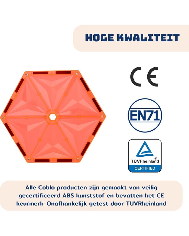Coblo Coblo Classic Hexagon 6-delig
