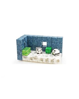 Magneetspeelgoed.nl Magnetische bouwstenen Panda 68 stuks