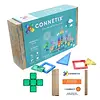 CONNETIX Magnetische Knikkerbaan - 92 delig + GRATIS ballen