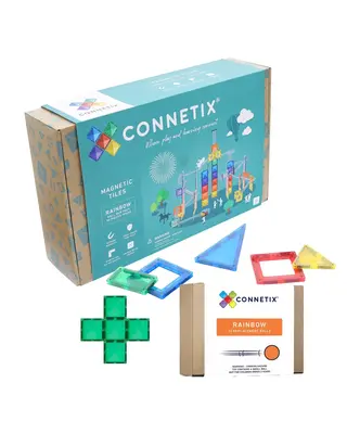 CONNETIX CONNETIX Magnetische Knikkerbaan - 92 delig + GRATIS ballen