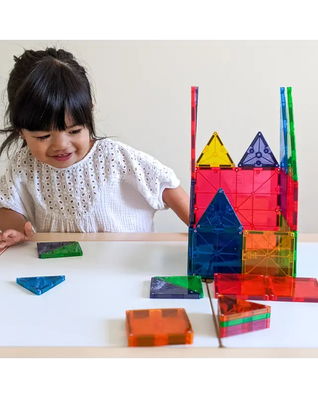 Magna Tiles Magna Tiles Clear Colors bouwset - 32 stuks