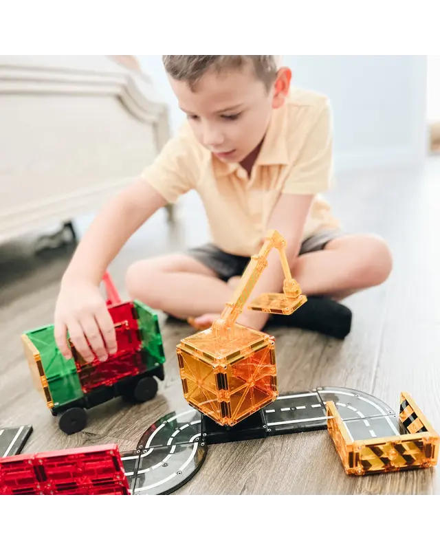 Magna Tiles Magna Tiles Builder Bouwplaats set - 32 stuks