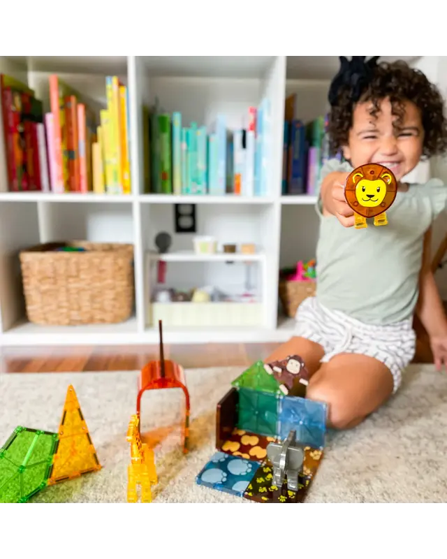 Magna Tiles Magna Tiles Safari Animals Dieren - 25 stuks