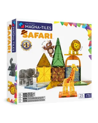 Magna Tiles Safari Animals Dieren - 25 stuks