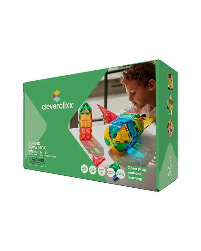 Cleverclixx Cleverclixx Curved Dome Pack Intense 47-delig