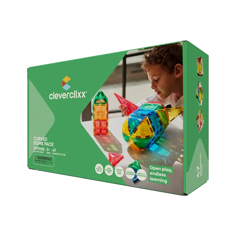 Cleverclixx Cleverclixx Curved Dome Pack Intense 47-delig