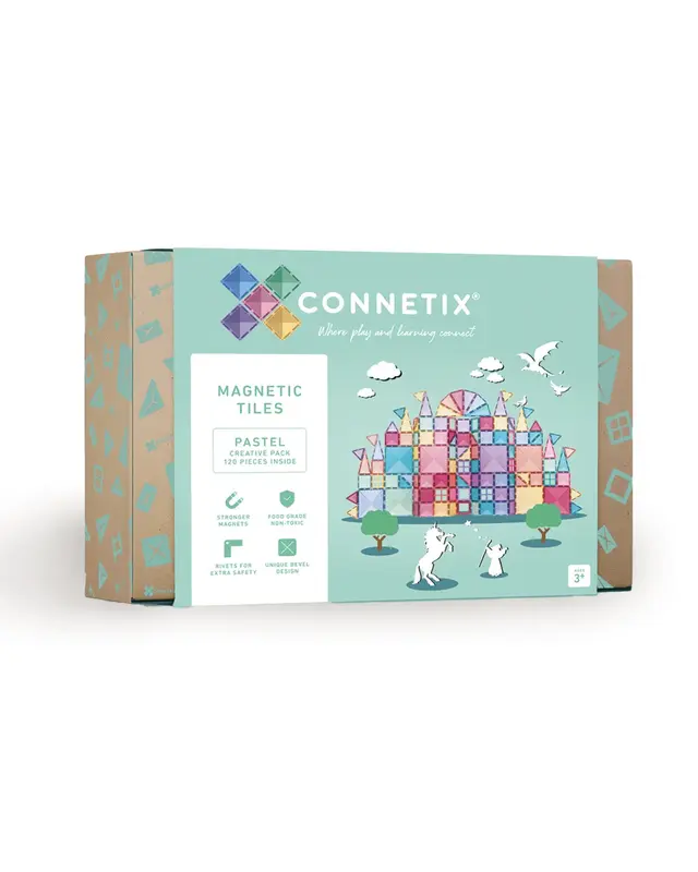 CONNETIX  CONNETIX Pastel Creative pakket - 120 delig