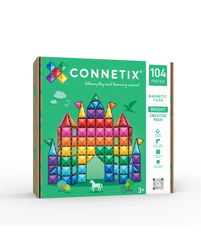 CONNETIX CONNETIX Creative Pakket - 104 delig CONNETIX CONNETIX Creative Pakket - 104 delig