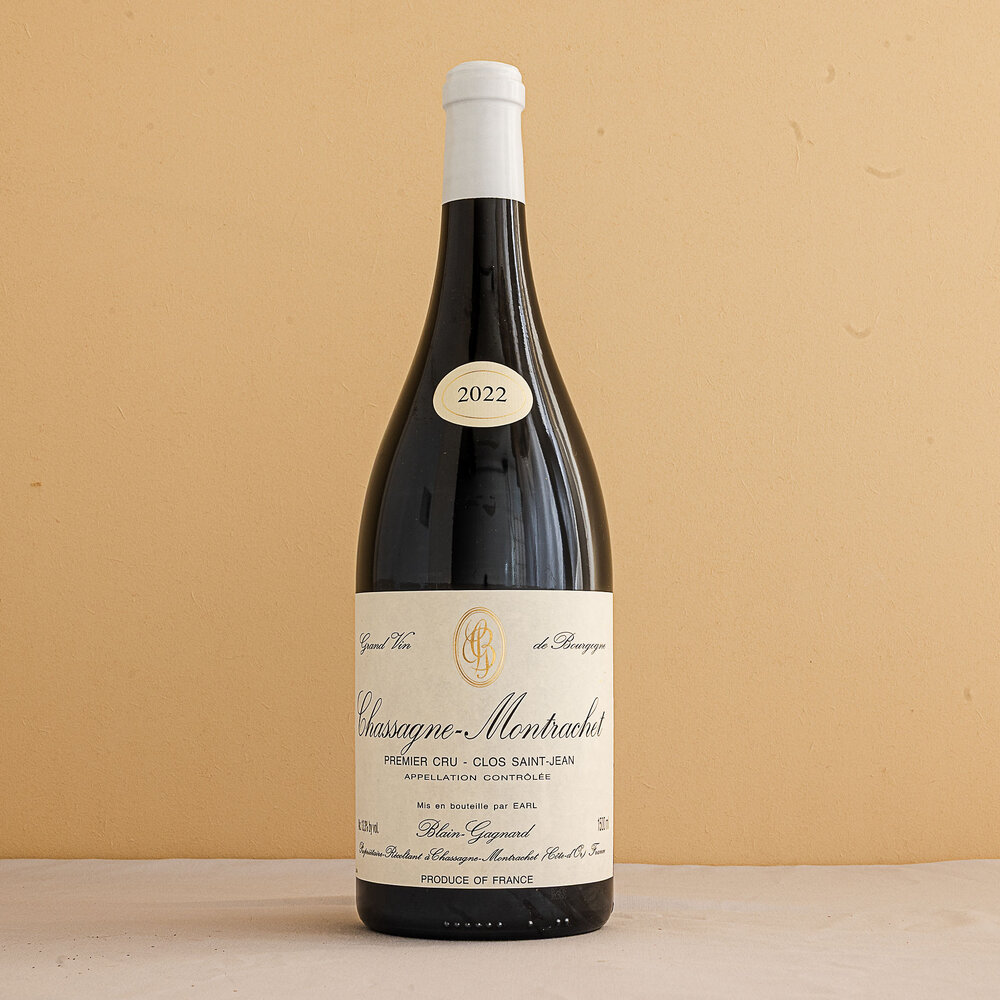 Blain-Gagnard Chassagne-Montrachet 1er cru, Clos St. Jean RED (1,5 liter)