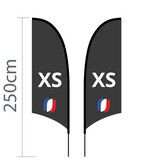 Feather flag concave XS