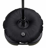 Feather flag holder with black water bag