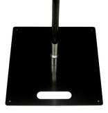 Ground plate, black