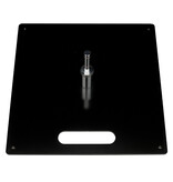 Ground plate, black