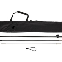 Feather flag pole XS, black