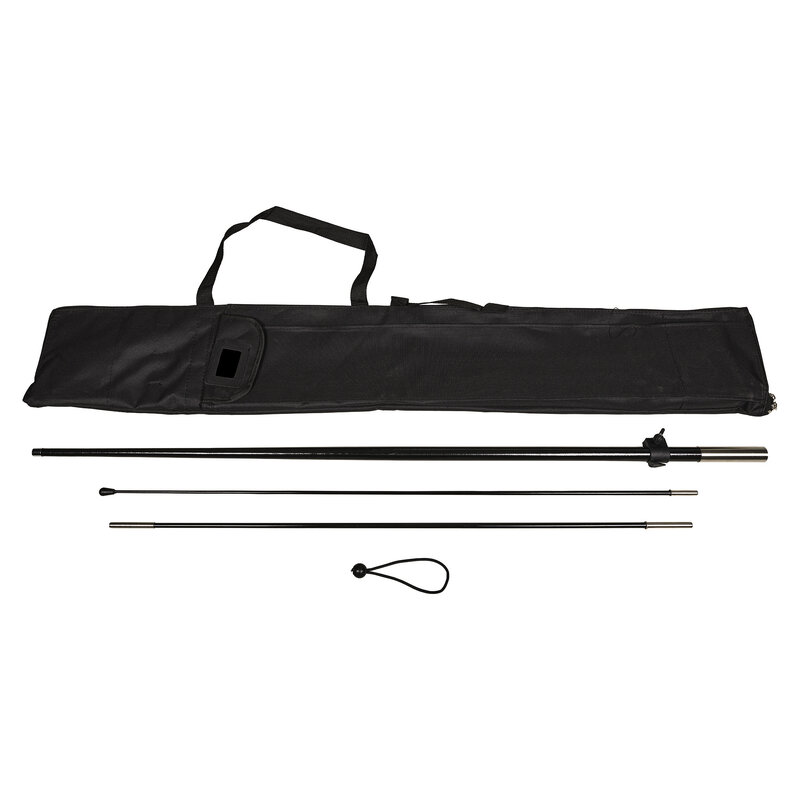 Feather flag pole XS, black Feather flag pole XS, black