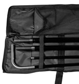 Square flag pole S, black Square flag pole S, black