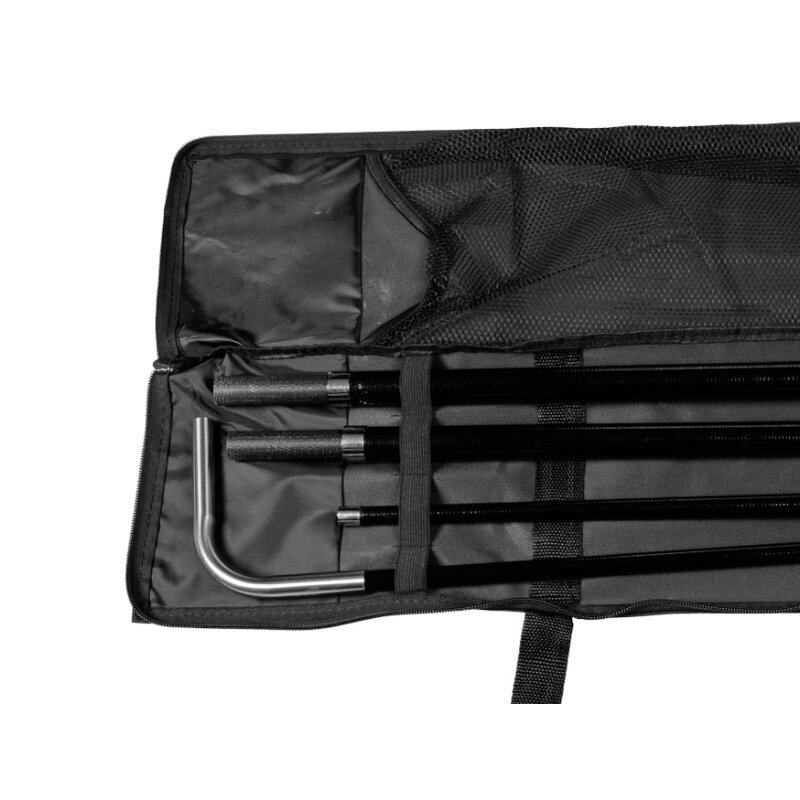 Square flag pole S, black Square flag pole S, black