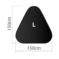 Proflags Pop-up-Banner Dreieck - L