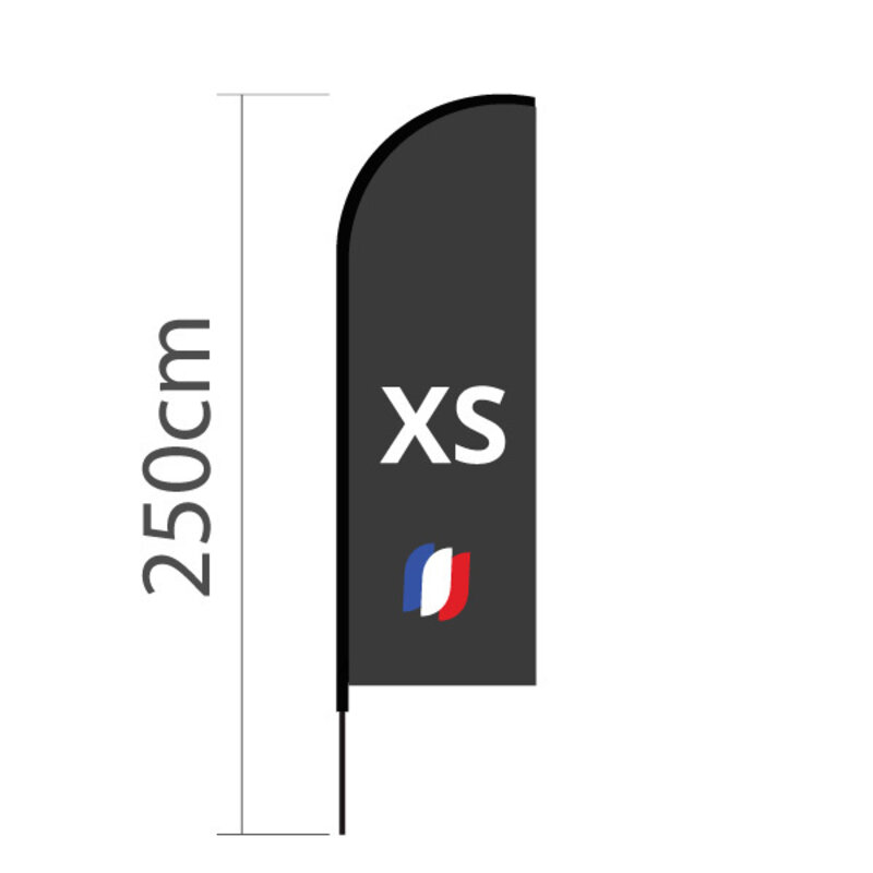 Proflags Straightflag XS - 60x186cm Proflags Straightflag XS - 60x186cm