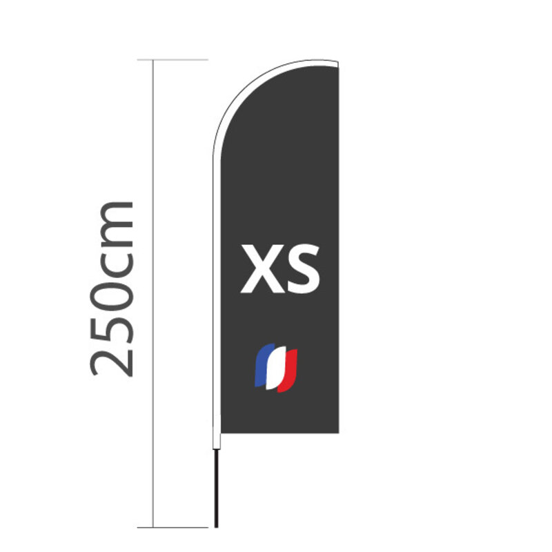Proflags Straightflag XS - 60x186cm Proflags Straightflag XS - 60x186cm