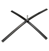 Proflags Kreuzfuß, schwarz